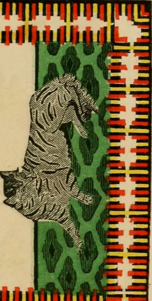 An illustration from Rug patterns., 1889, leaf 16