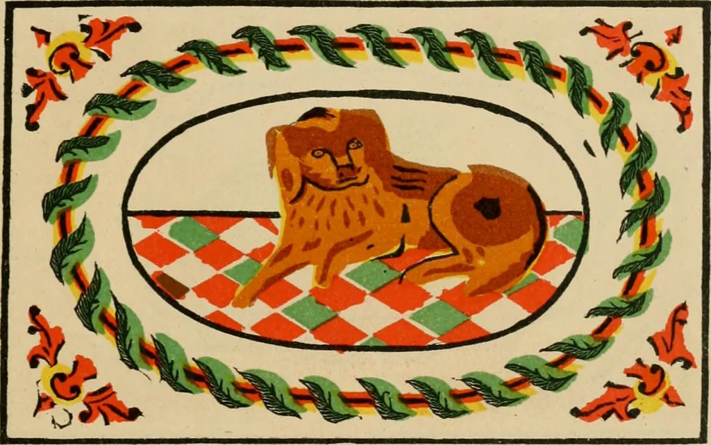 An illustration from Rug patterns., 1889, leaf 22