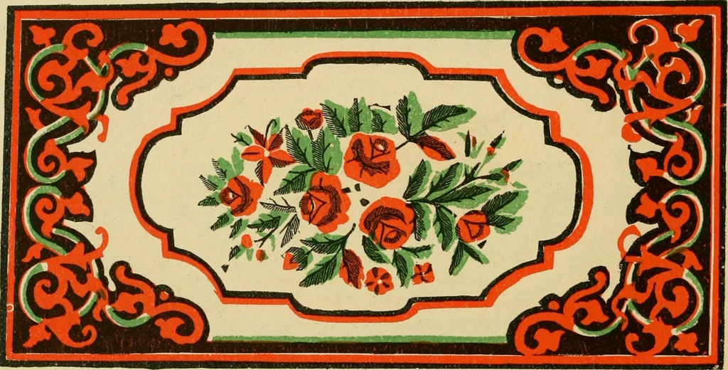 An illustration from Rug patterns., 1889, leaf 29