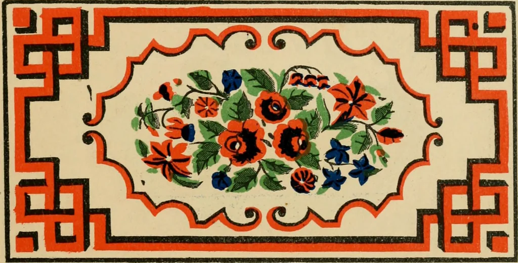 An illustration from Rug patterns., 1889, leaf 30