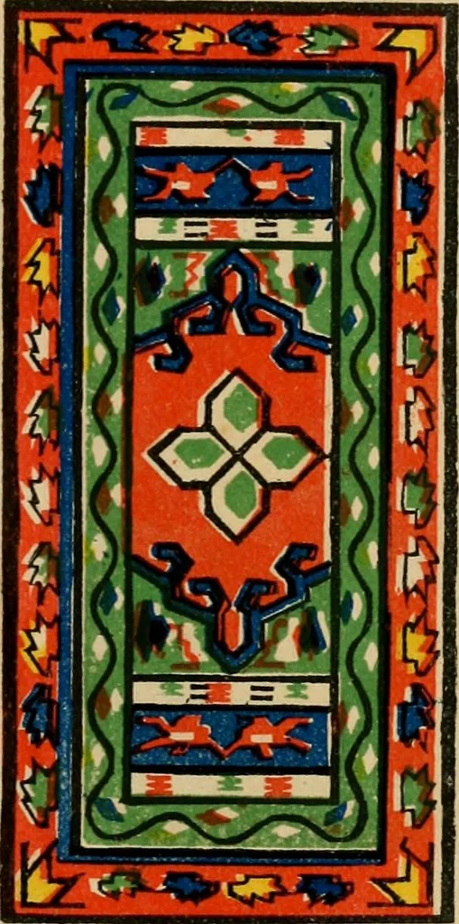 An illustration from Rug patterns., 1889, leaf 34