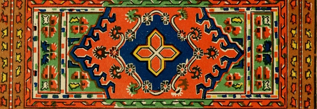 An illustration from Rug patterns., 1889, leaf 37