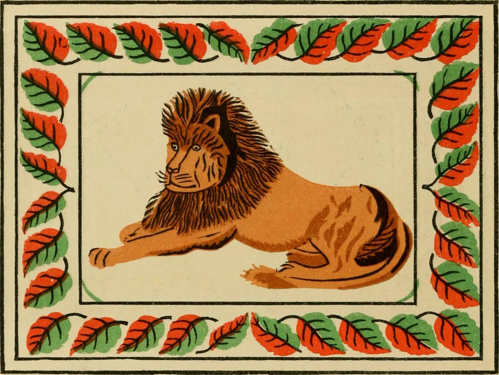 An illustration from Rug patterns., 1889, leaf 39