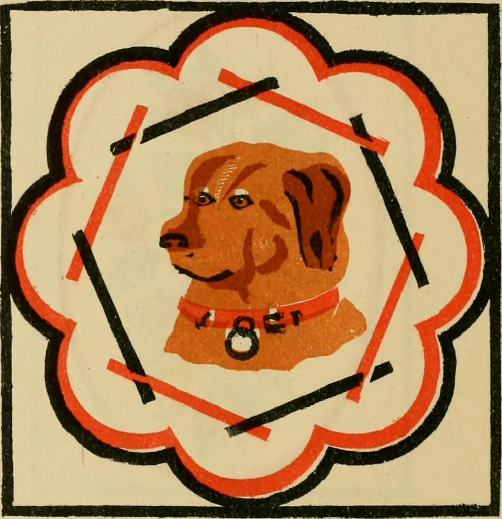 An illustration from Rug patterns., 1889, leaf 9