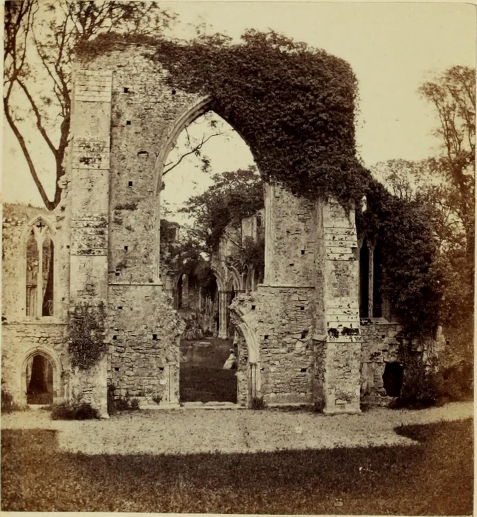 An illustration from Ruined abbeys and castles of Great Britain and Ireland, 1864, leaf 107