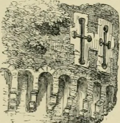 An illustration from Ruined abbeys and castles of Great Britain and Ireland, 1864, leaf 110