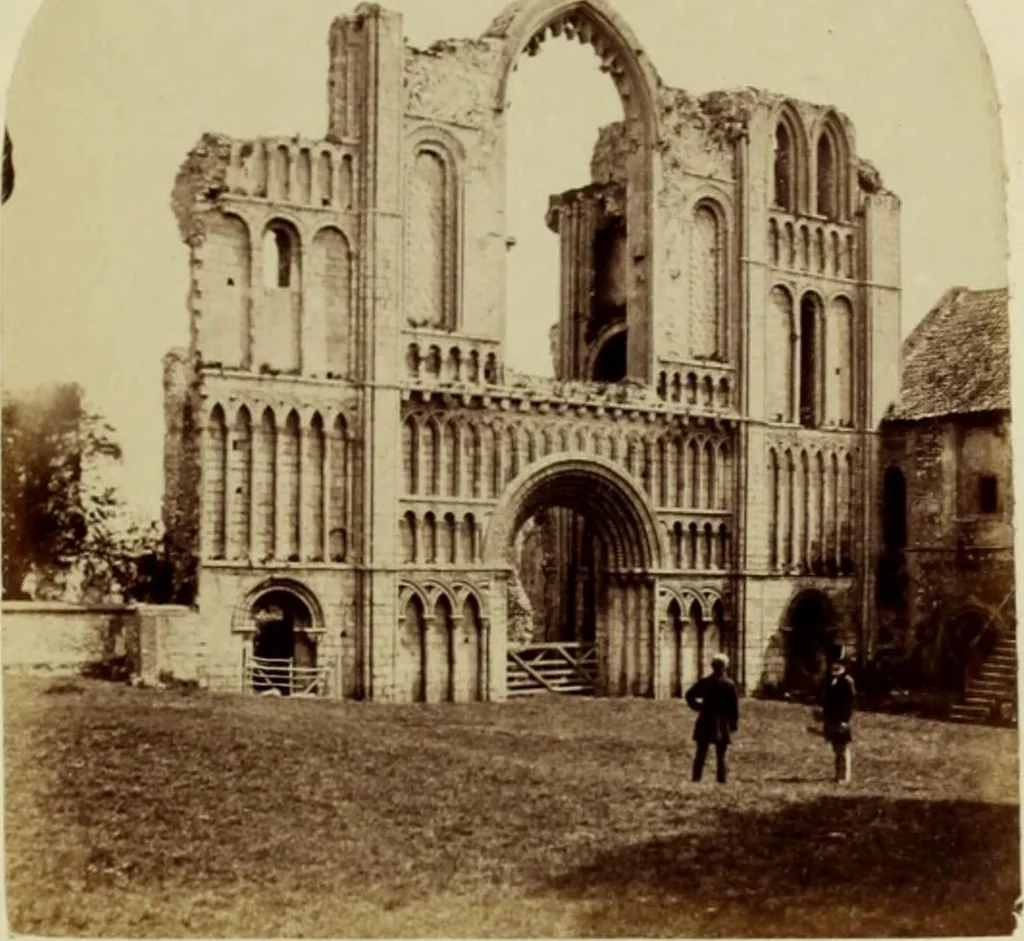 An illustration from Ruined abbeys and castles of Great Britain and Ireland, 1864, leaf 134