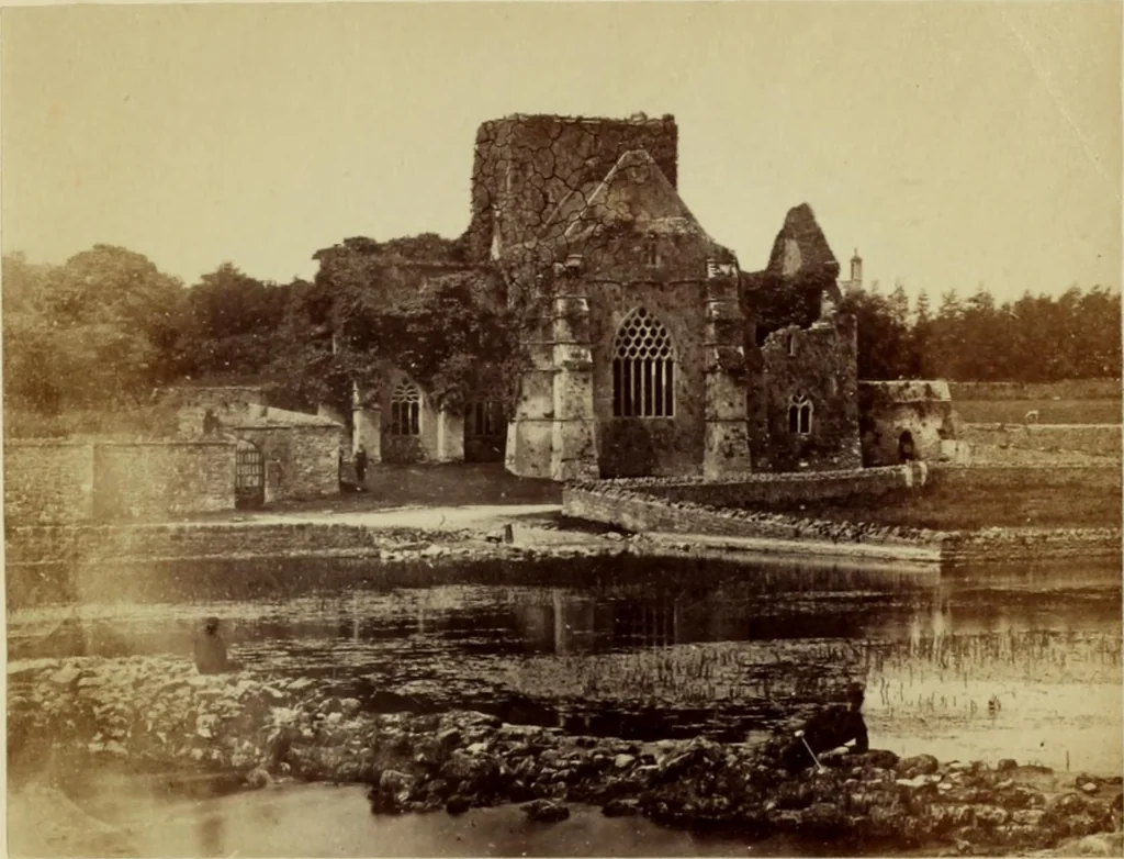 An illustration from Ruined abbeys and castles of Great Britain and Ireland, 1864, leaf 222