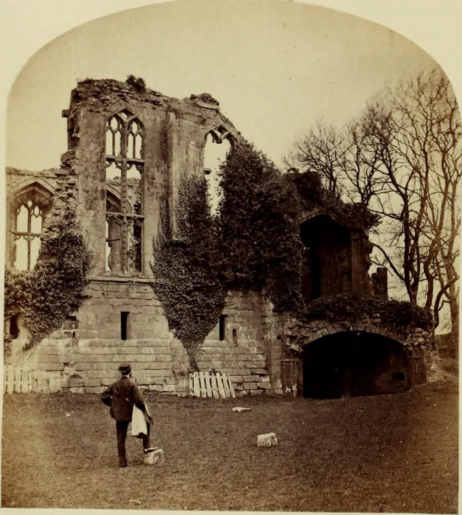 An illustration from Ruined abbeys and castles of Great Britain and Ireland, 1864, leaf 37