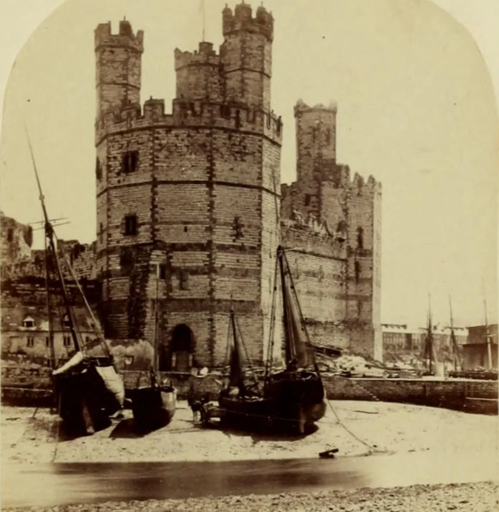 An illustration from Ruined abbeys and castles of Great Britain and Ireland, 1864, leaf 50