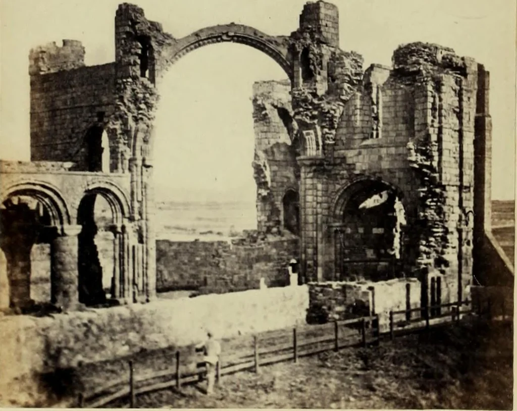An illustration from Ruined abbeys and castles of Great Britain and Ireland, 1864, leaf 69