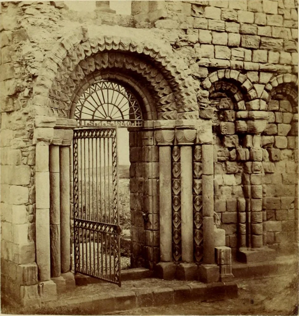 An illustration from Ruined abbeys and castles of Great Britain and Ireland, 1864, leaf 73