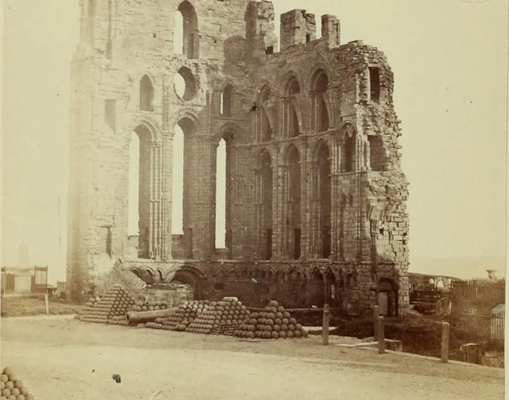 An illustration from Ruined abbeys and castles of Great Britain and Ireland, 1864, leaf 81
