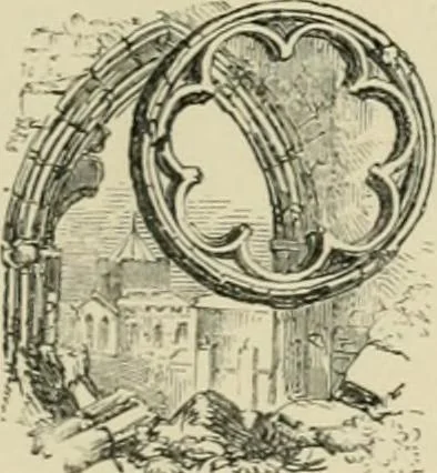 An illustration from Ruined abbeys and castles of Great Britain and Ireland, 1864, leaf 88