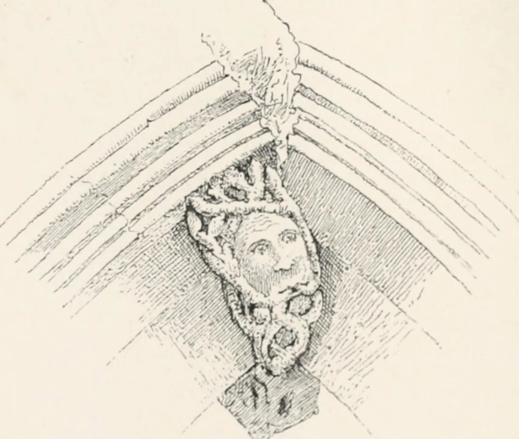 An illustration from The ruined abbeys of Yorkshire, 1891, leaf 125