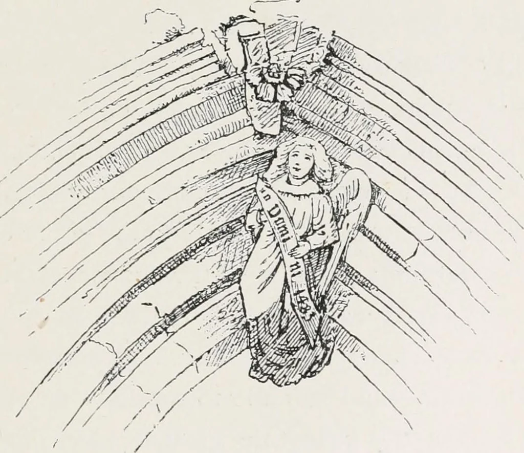 An illustration from The ruined abbeys of Yorkshire, 1891, leaf 126