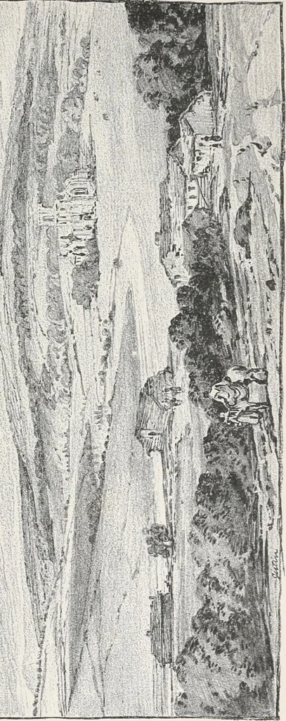 An illustration from The ruined abbeys of Yorkshire, 1891, leaf 178