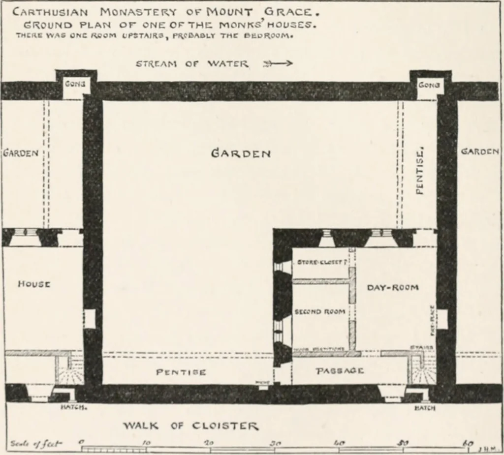An illustration from The ruined abbeys of Yorkshire, 1891, leaf 219