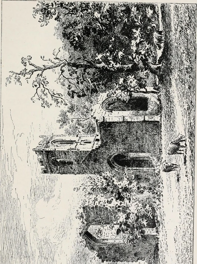 An illustration from The ruined abbeys of Yorkshire, 1891, leaf 230
