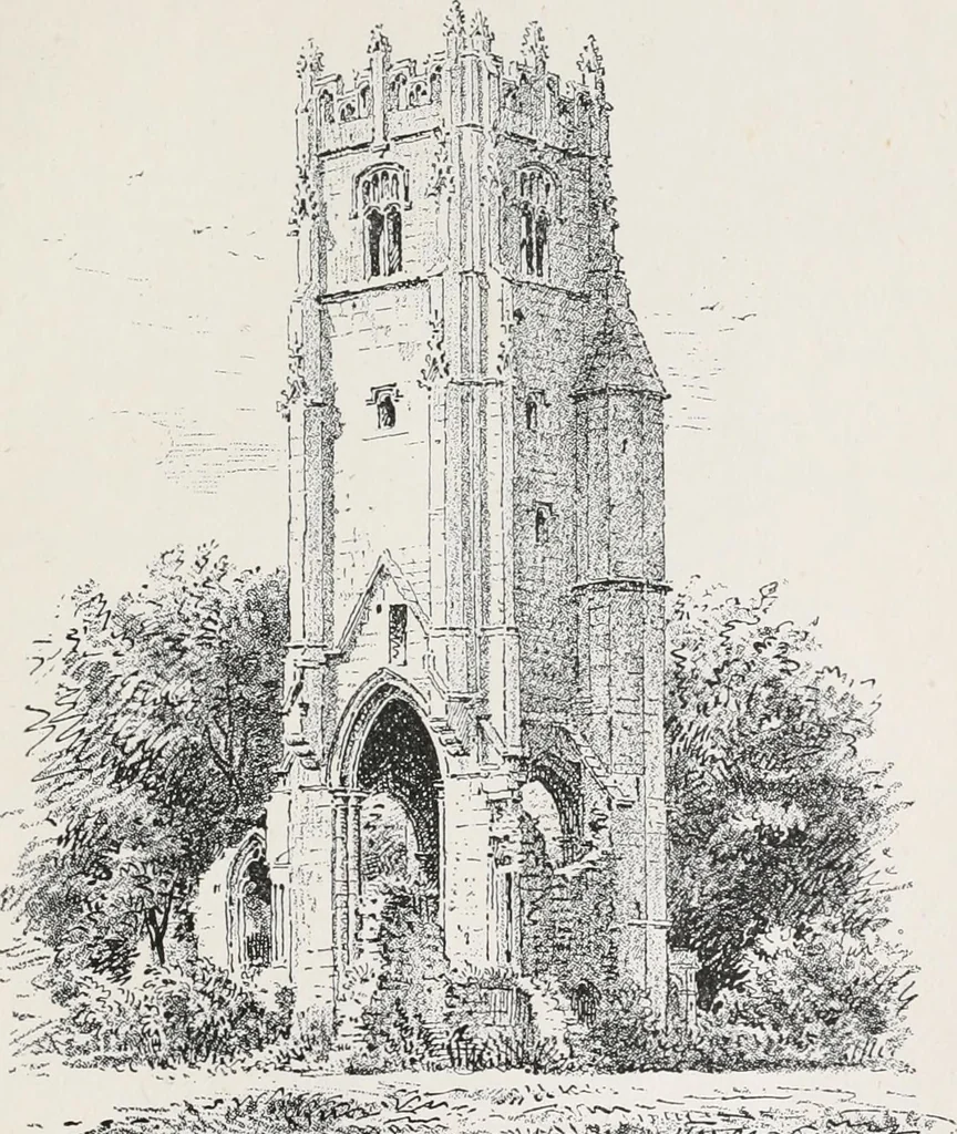 An illustration from The ruined abbeys of Yorkshire, 1891, leaf 260