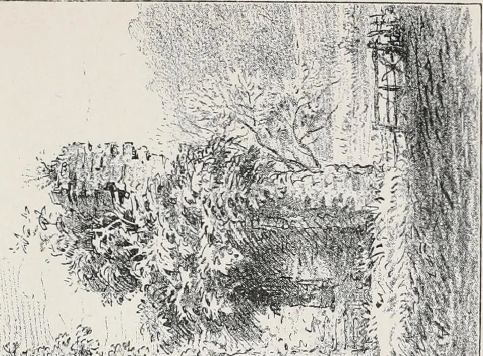 An illustration from The ruined abbeys of Yorkshire, 1891, leaf 272