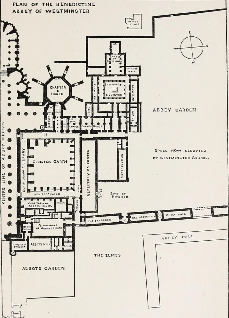 An illustration from The ruined abbeys of Yorkshire, 1891, leaf 34