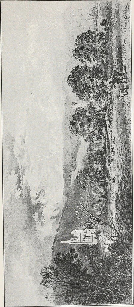 An illustration from The ruined abbeys of Yorkshire, 1891, leaf 76