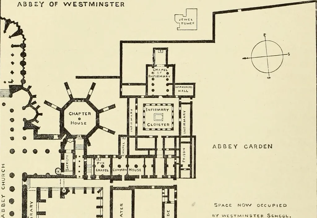 An illustration from The ruined abbeys of Yorkshire, 1883, leaf 21