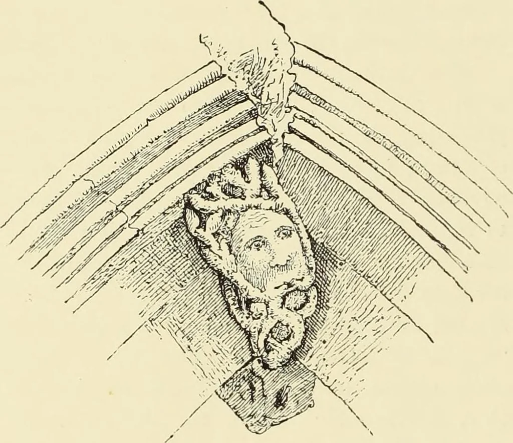 An illustration from The ruined abbeys of Yorkshire, 1883, leaf 51