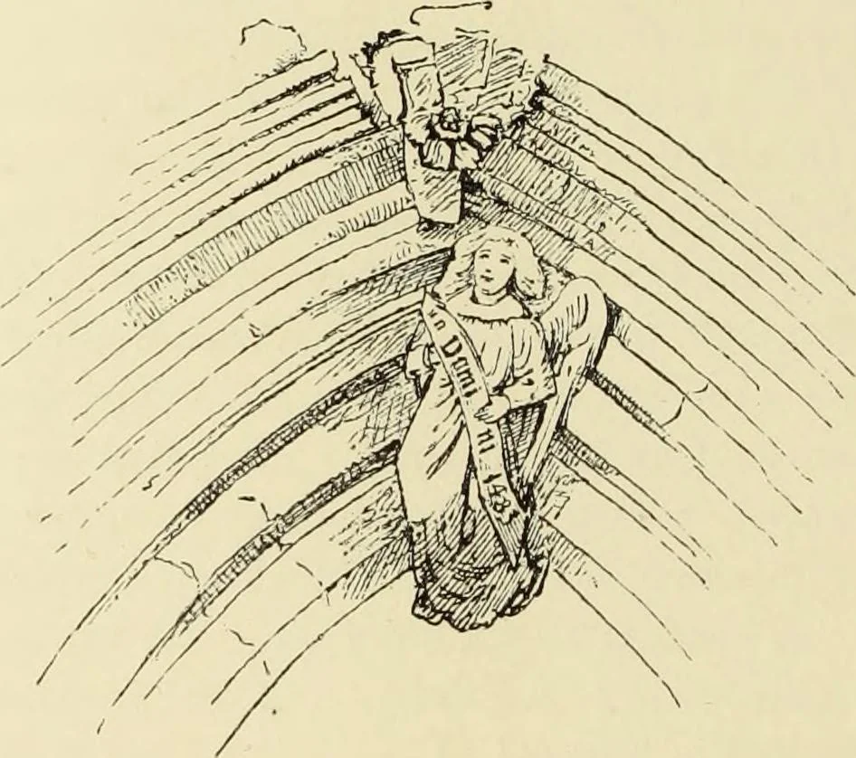 An illustration from The ruined abbeys of Yorkshire, 1883, leaf 51