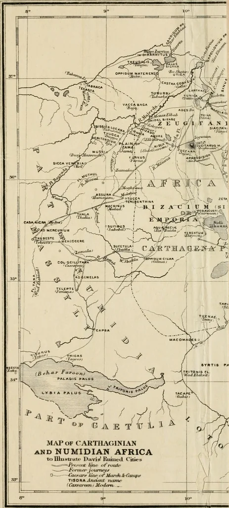 An illustration from Ruined cities within Numidian and Carthaginian territories, 1862, leaf 20