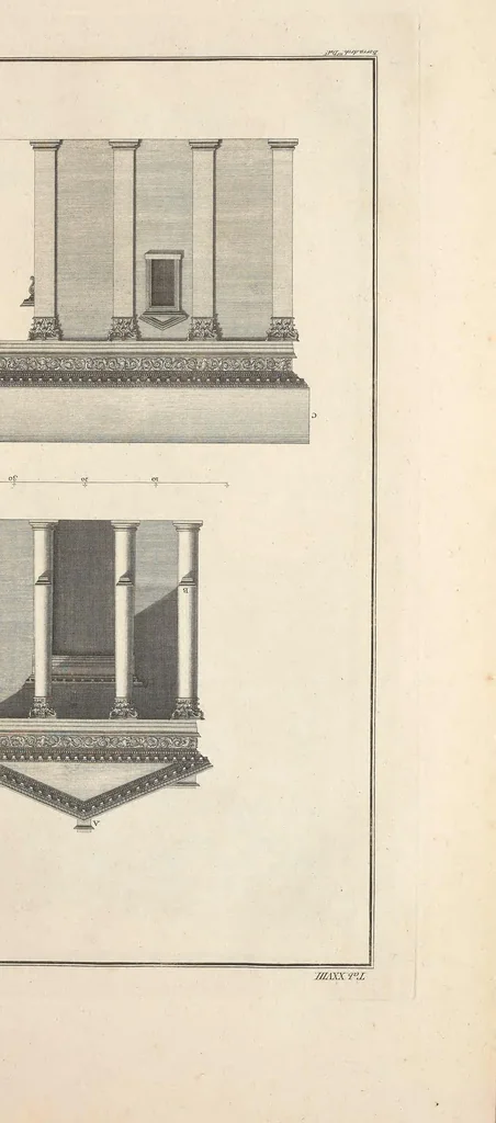 An illustration from The ruins of Palmyra, otherwise Tedmor, in the desart, 1753, leaf 125