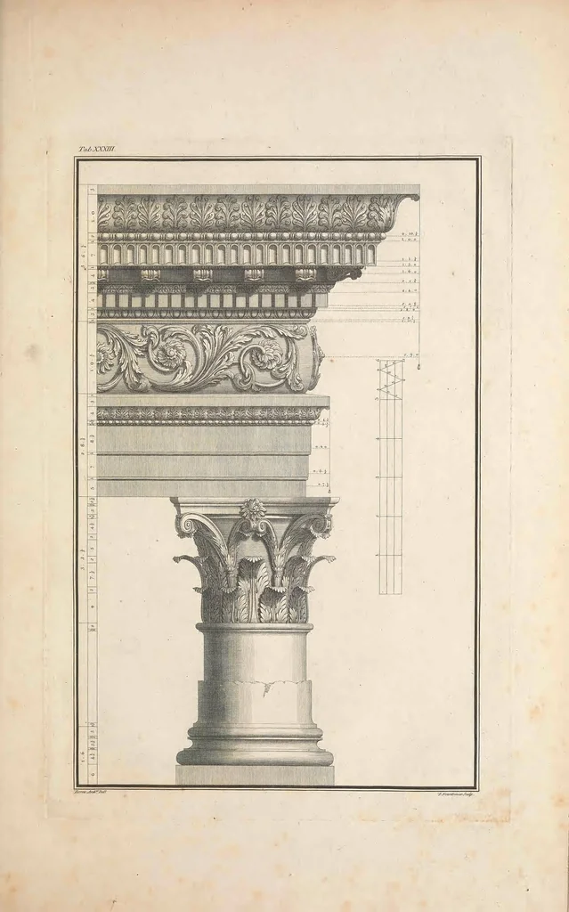 An illustration from The ruins of Palmyra, otherwise Tedmor, in the desart, 1753, leaf 135