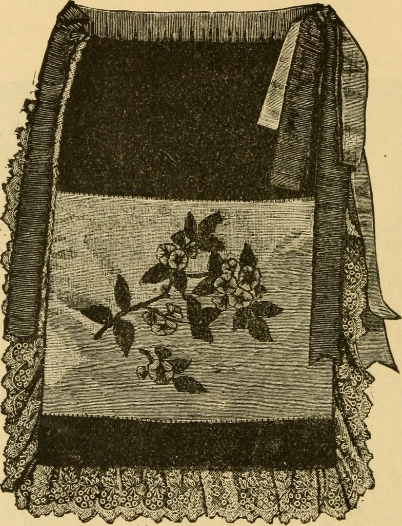 An illustration from Rules and directions for the use of Finlayson, Bousfield & co.'s real Scotch linen crochet thread .., 1886, leaf 67