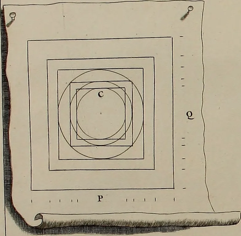 An illustration from Rules and examples of perspective, proper for painters and architects, etc. In English and Latin ... by .., 1707, leaf 133