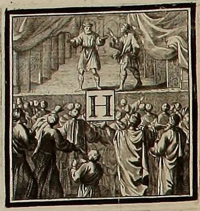 An illustration from Rules and examples of perspective, proper for painters and architects, etc. In English and Latin ... by .., 1707, leaf 159