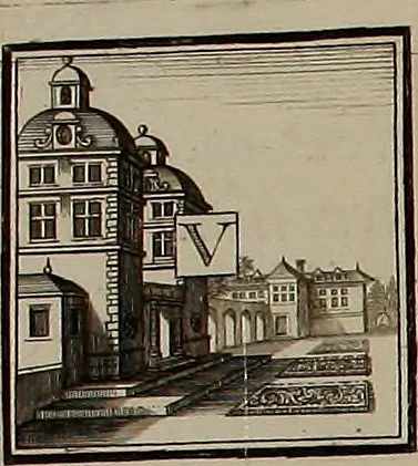 An illustration from Rules and examples of perspective, proper for painters and architects, etc. In English and Latin ... by .., 1707, leaf 165