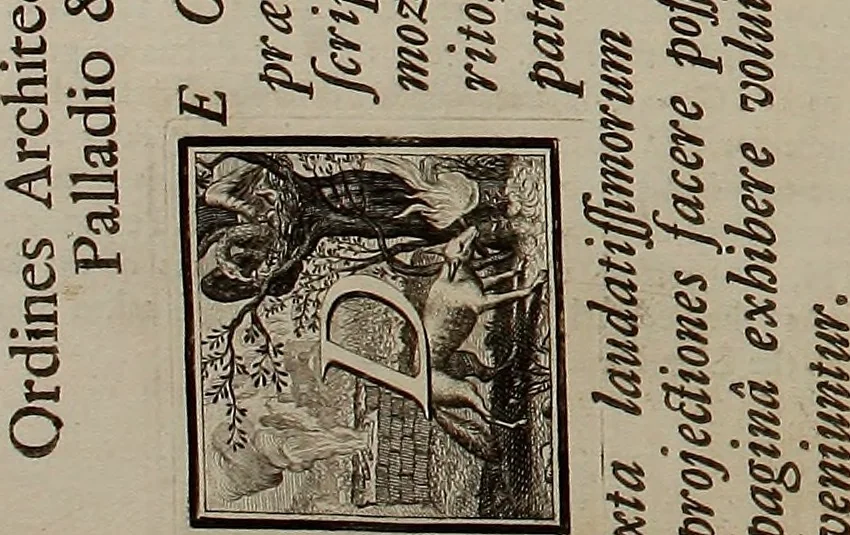 An illustration from Rules and examples of perspective, proper for painters and architects, etc. In English and Latin ... by .., 1707, leaf 183