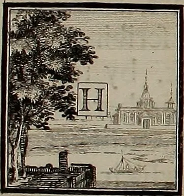 An illustration from Rules and examples of perspective, proper for painters and architects, etc. In English and Latin ... by .., 1707, leaf 201