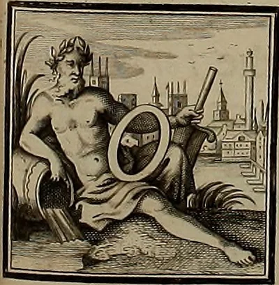An illustration from Rules and examples of perspective, proper for painters and architects, etc. In English and Latin ... by .., 1707, leaf 206