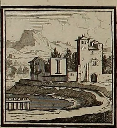 An illustration from Rules and examples of perspective, proper for painters and architects, etc. In English and Latin ... by .., 1707, leaf 207
