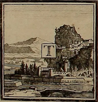An illustration from Rules and examples of perspective, proper for painters and architects, etc. In English and Latin ... by .., 1707, leaf 23