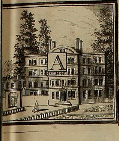 An illustration from Rules and examples of perspective, proper for painters and architects, etc. In English and Latin ... by .., 1707, leaf 24