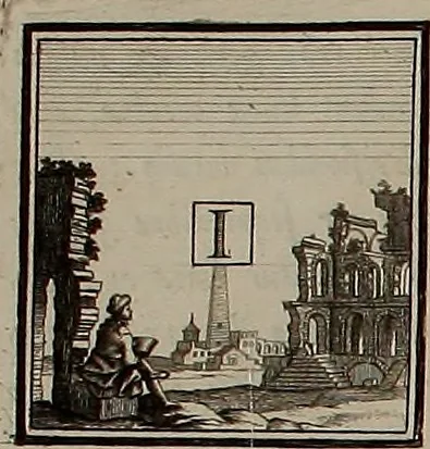 An illustration from Rules and examples of perspective, proper for painters and architects, etc. In English and Latin ... by .., 1707, leaf 265