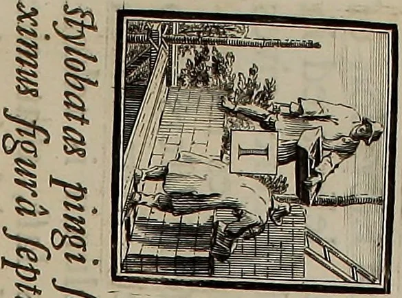 An illustration from Rules and examples of perspective, proper for painters and architects, etc. In English and Latin ... by .., 1707, leaf 270