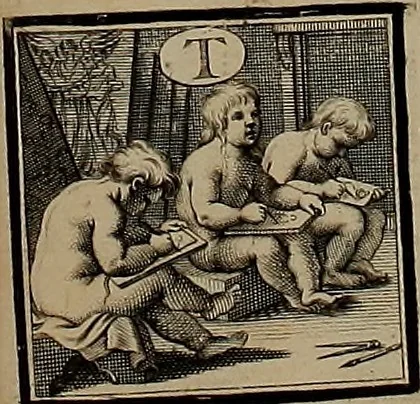 An illustration from Rules and examples of perspective, proper for painters and architects, etc. In English and Latin ... by .., 1707, leaf 288