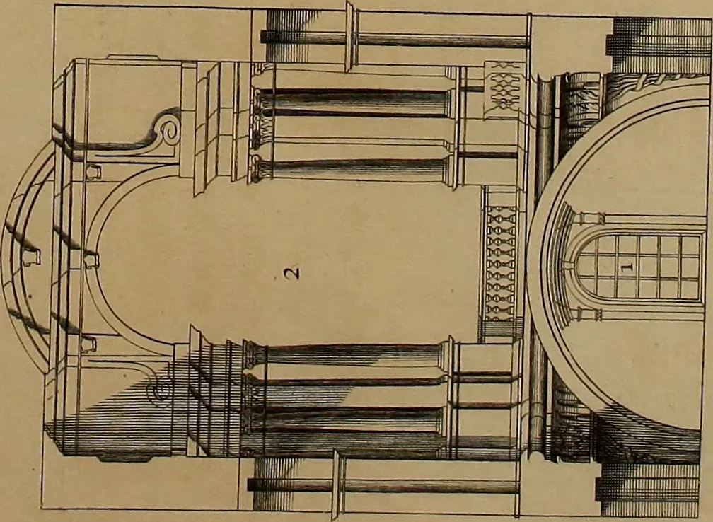 An illustration from Rules and examples of perspective, proper for painters and architects, etc. In English and Latin ... by .., 1707, leaf 314