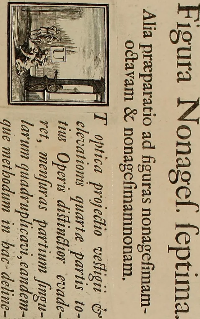 An illustration from Rules and examples of perspective, proper for painters and architects, etc. In English and Latin ... by .., 1707, leaf 318