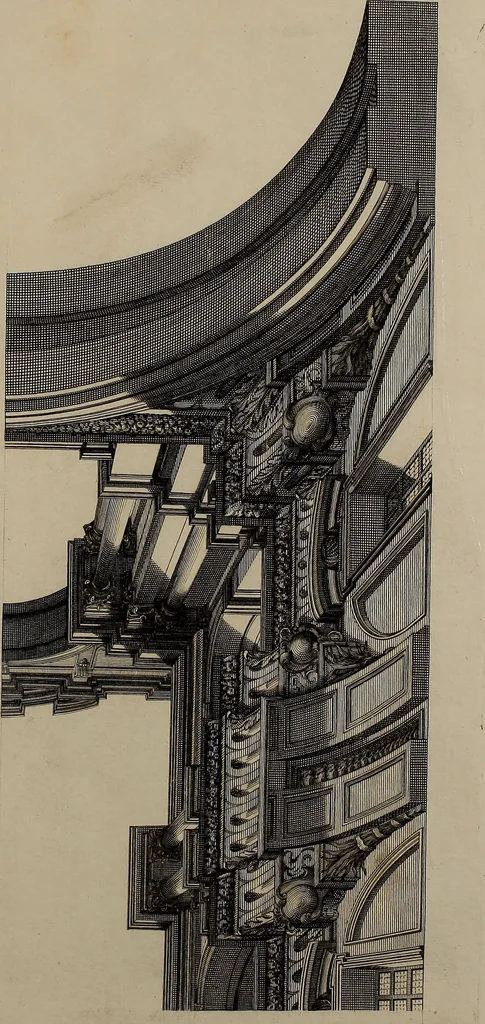 An illustration from Rules and examples of perspective, proper for painters and architects, etc. In English and Latin ... by .., 1707, leaf 320