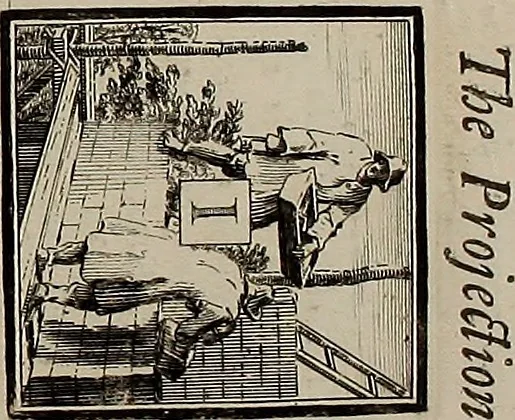 An illustration from Rules and examples of perspective, proper for painters and architects, etc. In English and Latin ... by .., 1707, leaf 50
